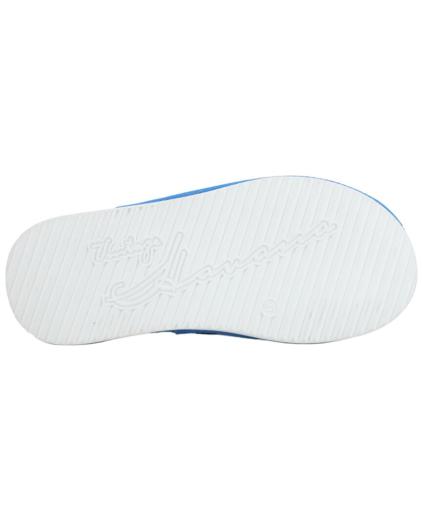 Vintage Havana | Womens | Relax Indoor/Outdoor Slipper | Blue/White