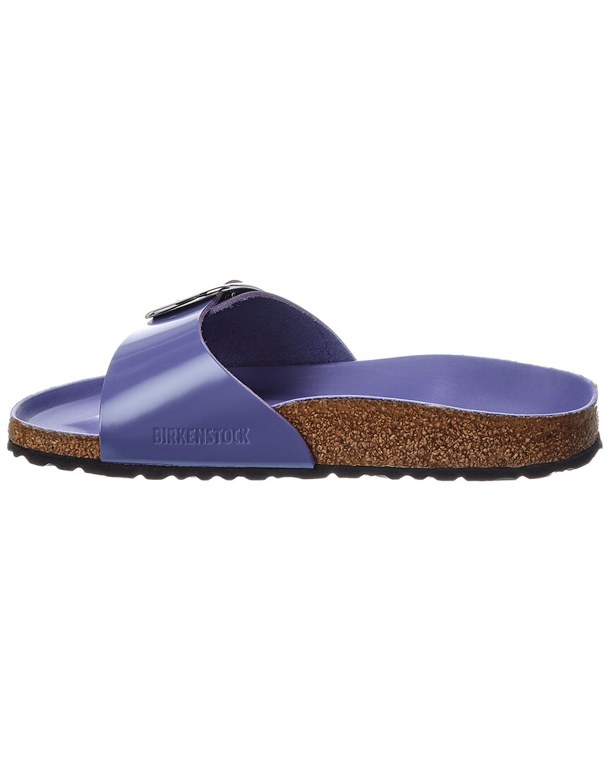 Birkenstock | Womens | Madrid Big Buckle Narrow Patent Sandal | Purple