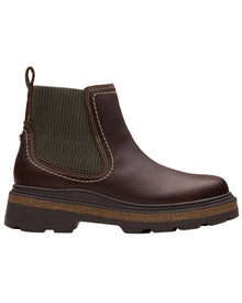 Clarks | Womens | Hencroftstepwp Leather Boot | Brown