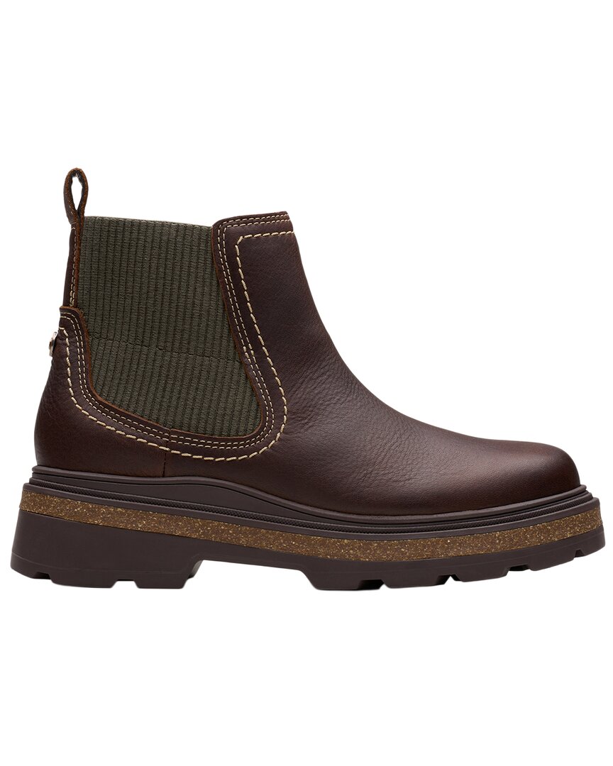 Clarks | Womens | Hencroftstepwp Leather Boot | Brown