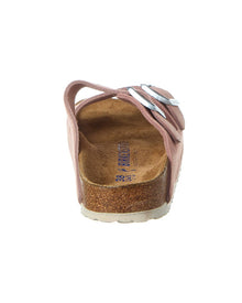 Birkenstock | Womens | Arizona Soft Footbed Suede Sandal | Pink