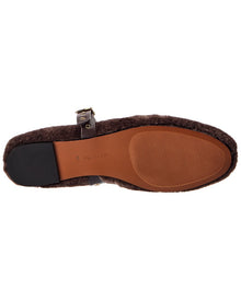 Madewell | Womens | Remy Teddy & Leather Mary Jane | Brown