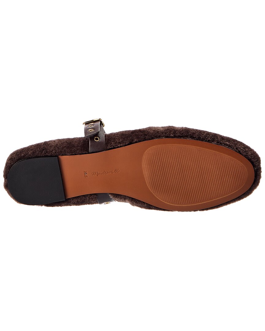 Madewell | Womens | Remy Teddy & Leather Mary Jane | Brown