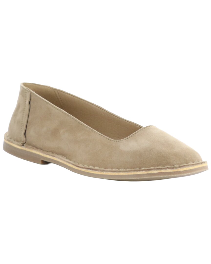 BOS & CO | Womens | Bos. & Co. Banu Suede Ballet Flat | Taupe