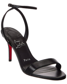 Christian Louboutin | Womens | Miss Z 80 Leather Sandal | Black