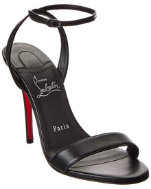 Christian Louboutin | Womens | Miss Z 100 Leather Sandal | Black