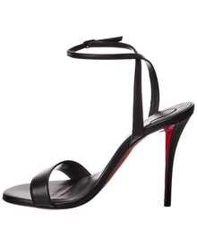 Christian Louboutin | Womens | Miss Z 100 Leather Sandal | Black