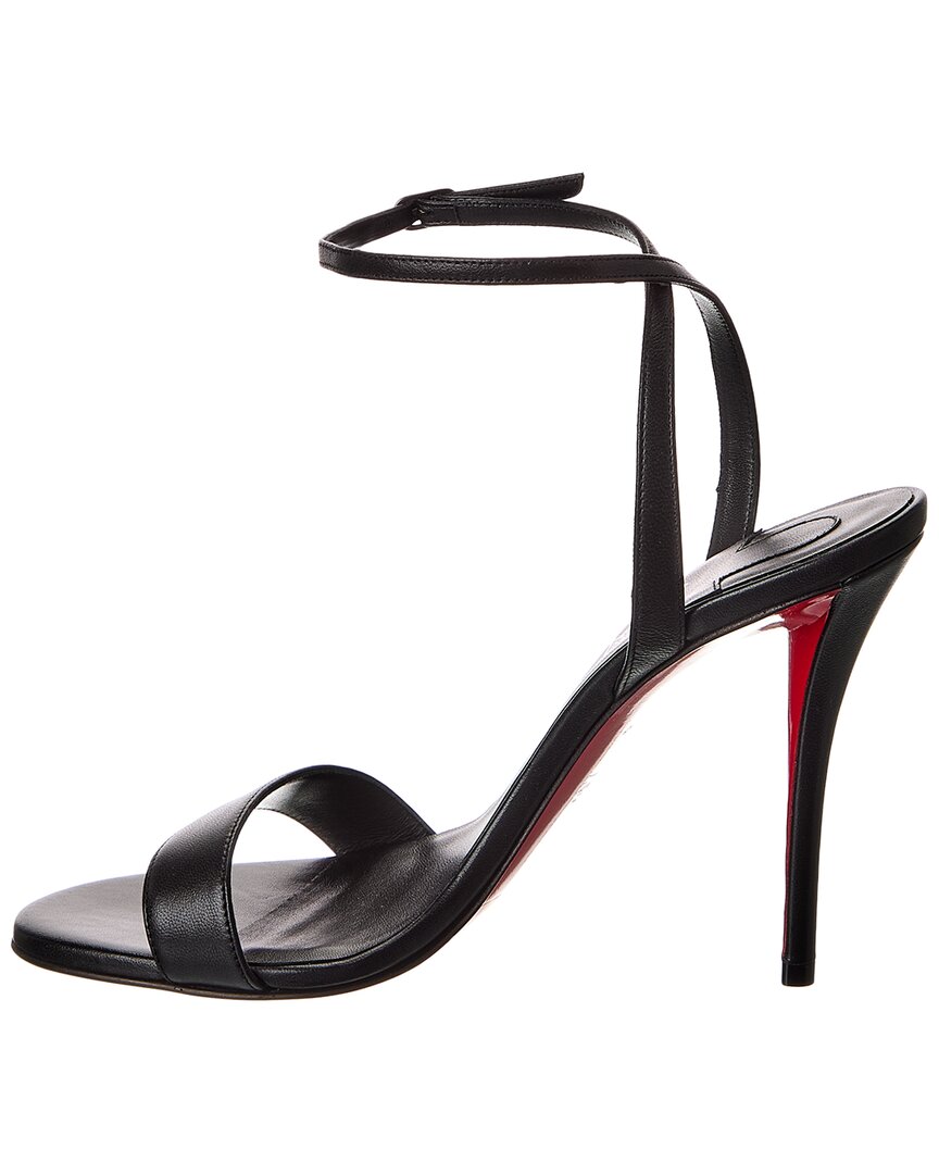 Christian Louboutin | Womens | Miss Z 100 Leather Sandal | Black