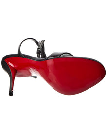 Christian Louboutin | Womens | Miss Z 100 Leather Sandal | Black