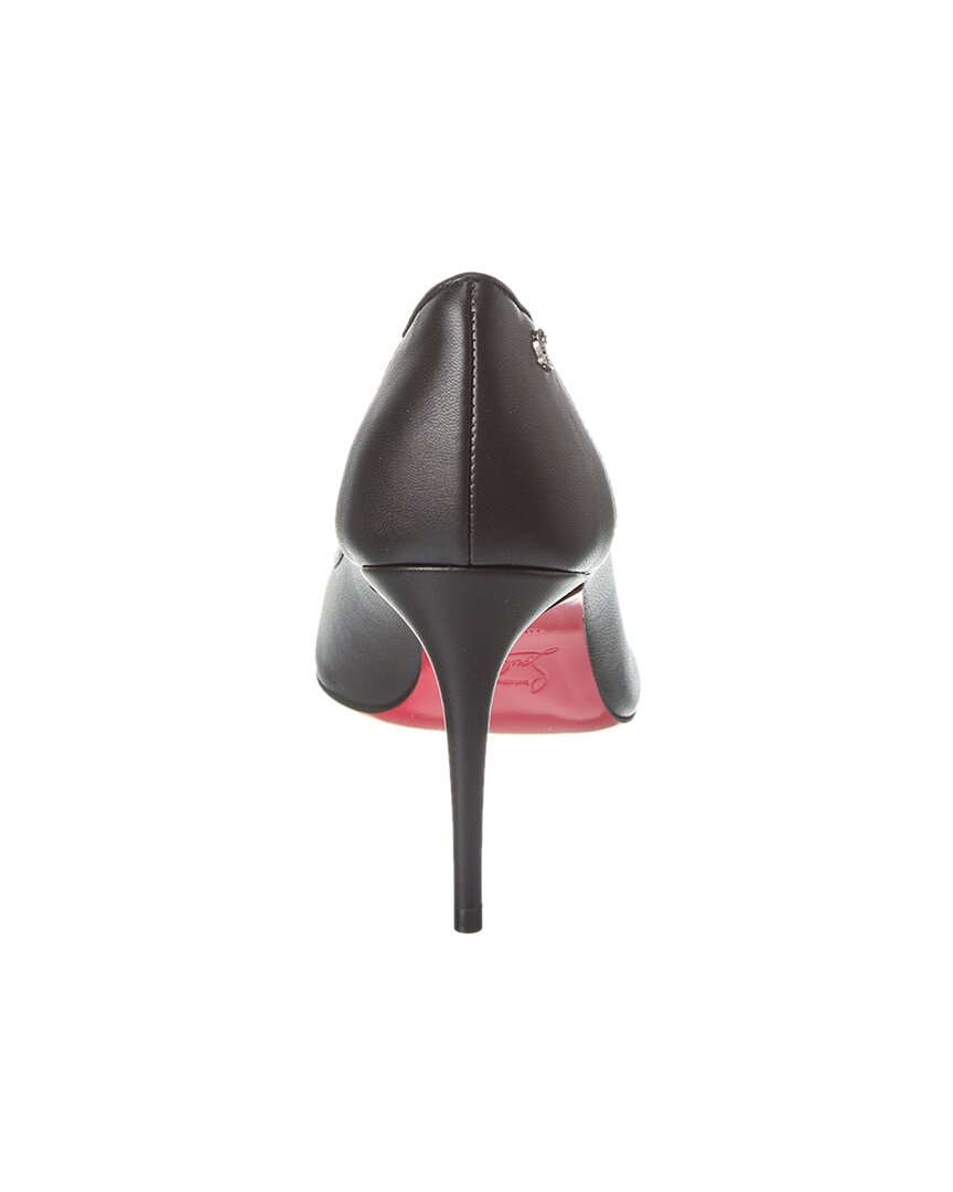 Christian Louboutin | Womens | Sporty Kate 85 Leather Pump - II | Black