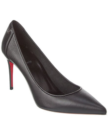Christian Louboutin | Womens | Sporty Kate 85 Leather Pump - III | Black