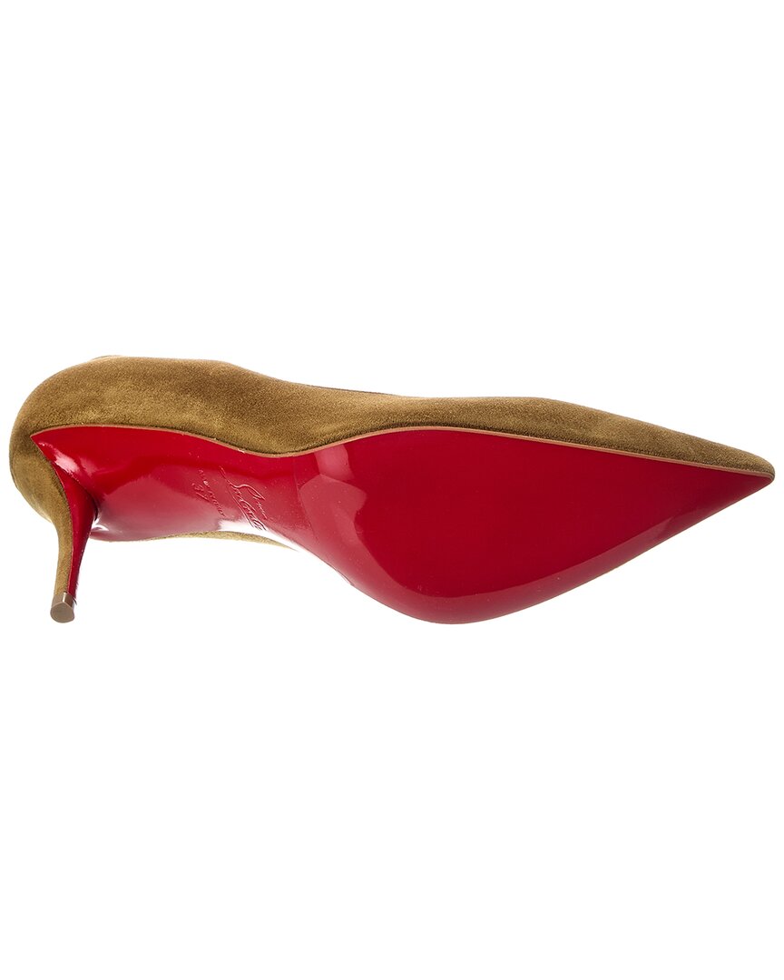 Christian Louboutin | Womens | Miss Z 80 Suede Pump | Green
