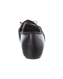 Christian Louboutin | Womens | Cassiasticina Leather Ballerina Flat - I | Black