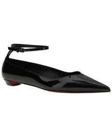 Christian Louboutin | Womens | Erozeena Patent Ballerina Flat - I | Black