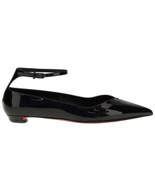 Christian Louboutin | Womens | Erozeena Patent Ballerina Flat - I | Black