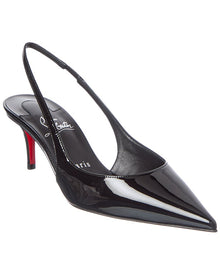 Christian Louboutin | Womens | Miss Z 60 Patent Slingback Pump - I | Black