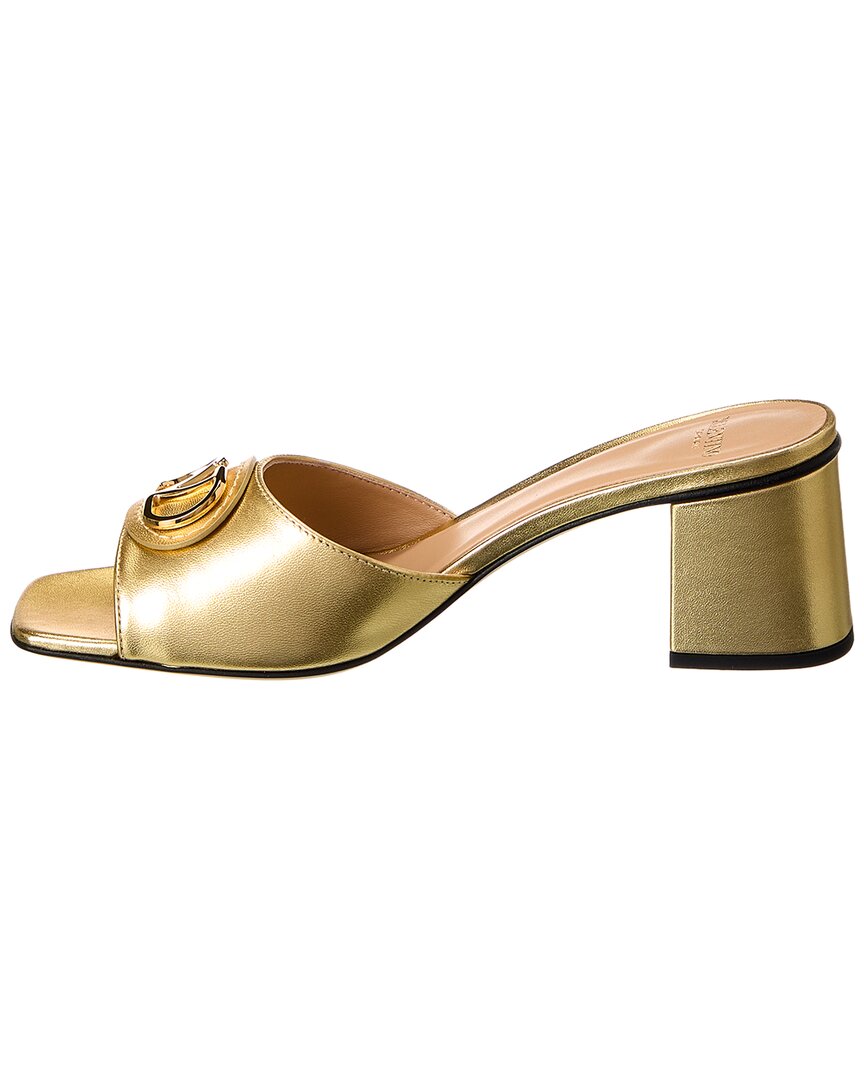 Valentino | Womens | VLogo Signature 60 Leather Sandal | Yellow