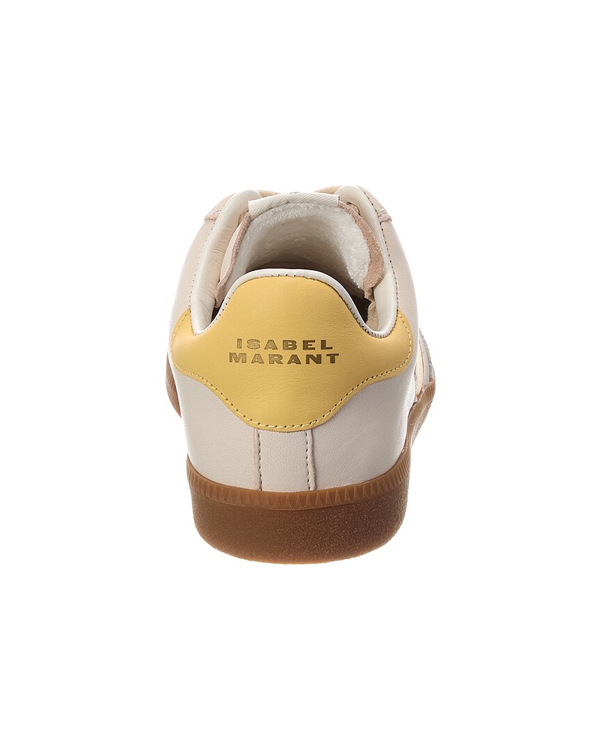 Isabel Marant | Womens | Bryce Leather Sneaker | Beige
