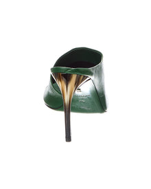 Ferragamo | Womens | Nymphe 85 Leather Sandal | Green