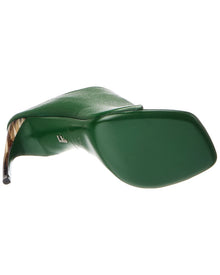 Ferragamo | Womens | Nymphe 85 Leather Sandal | Green
