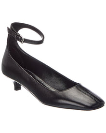 TOTEME | Womens | Logo Leather Pump | Black