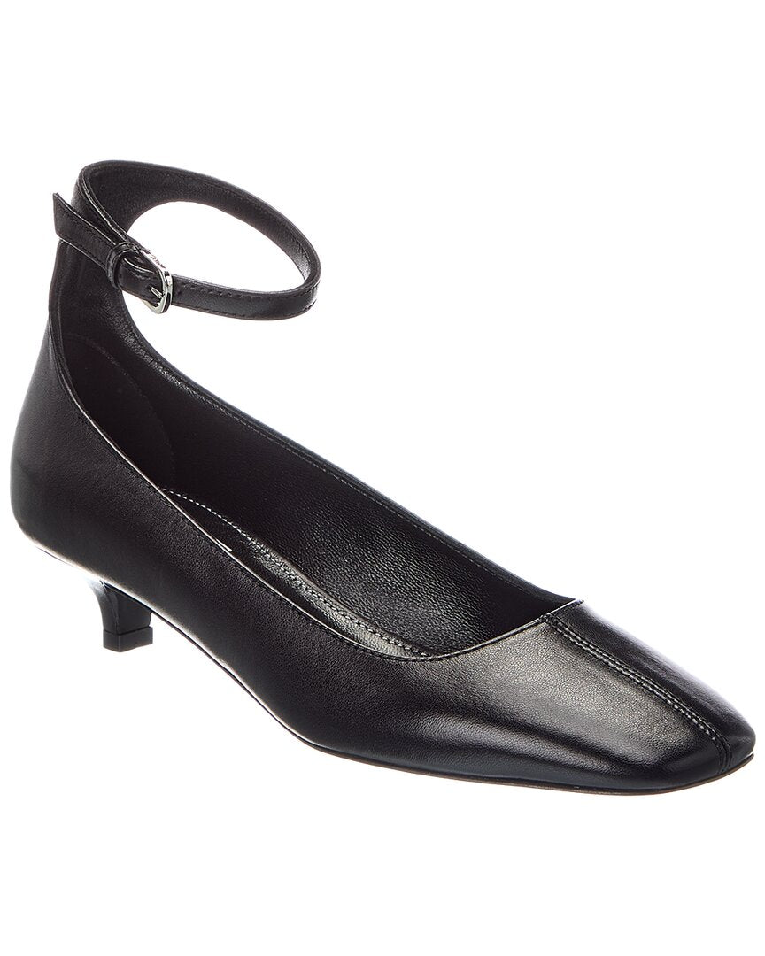TOTEME | Womens | Logo Leather Pump | Black