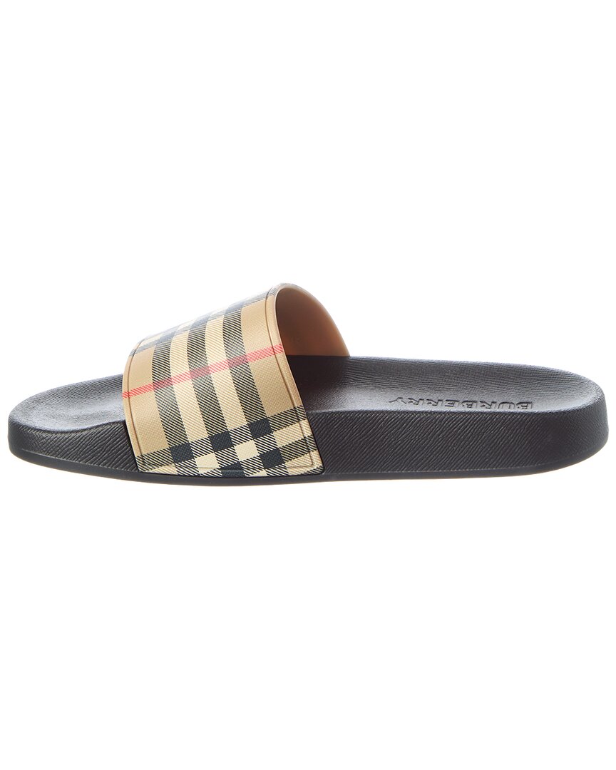 Burberry | Womens | Rubber Check Slide | Multi