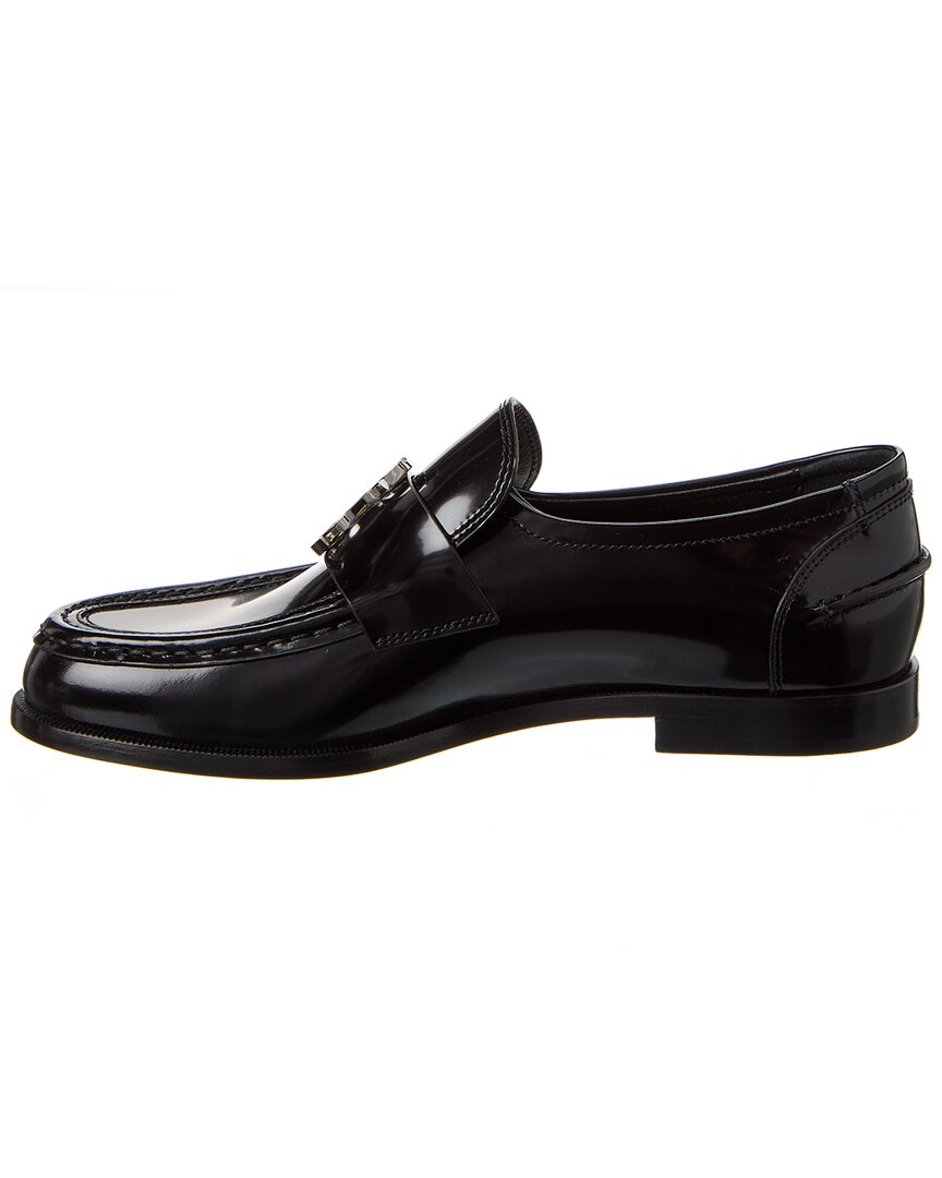 Christian Louboutin | Womens | CL Moc Leather Loafer | Silver