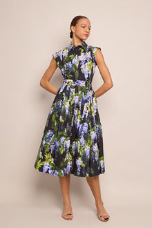 Octavia Dress | Wisteria Black
