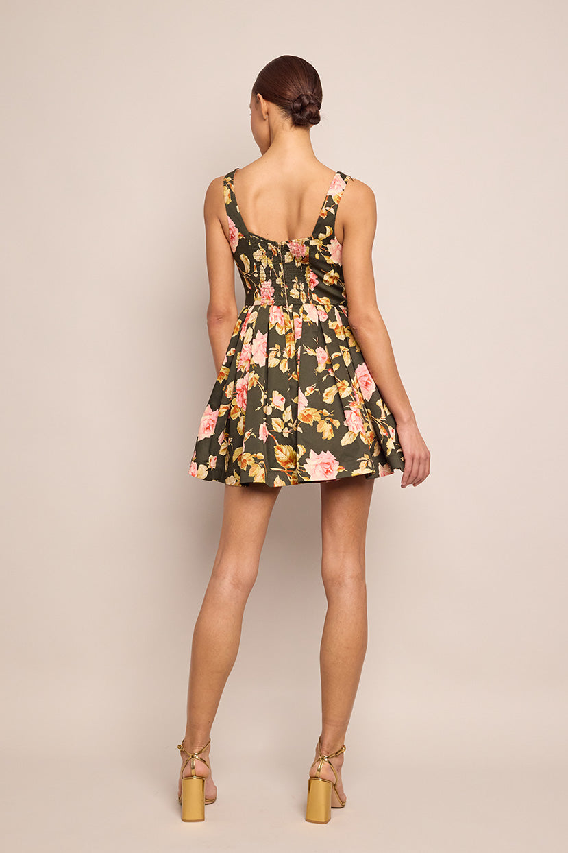 Basil Dress | Altha Flora Olive