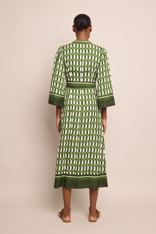Woodford Dress | Le Tile Green