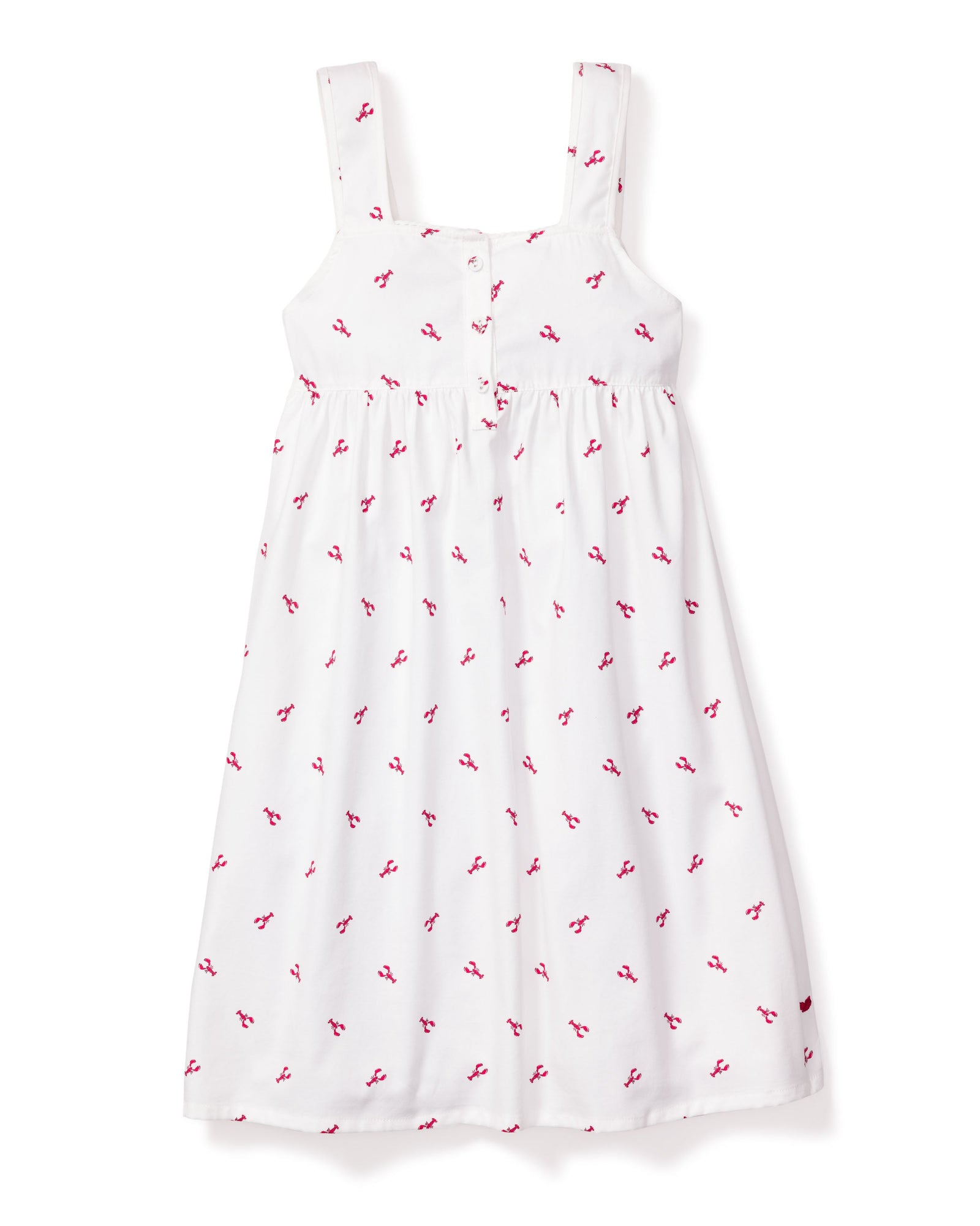 Kids | Girl's Twill Charlotte Nightgown | Brixham Lobsters