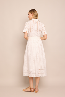 Malena Dress | Bria Eyelet Ivory