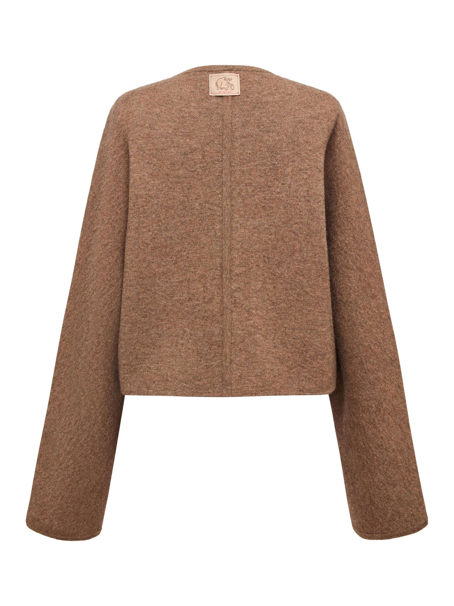Knit Cardigan | Heather Brown