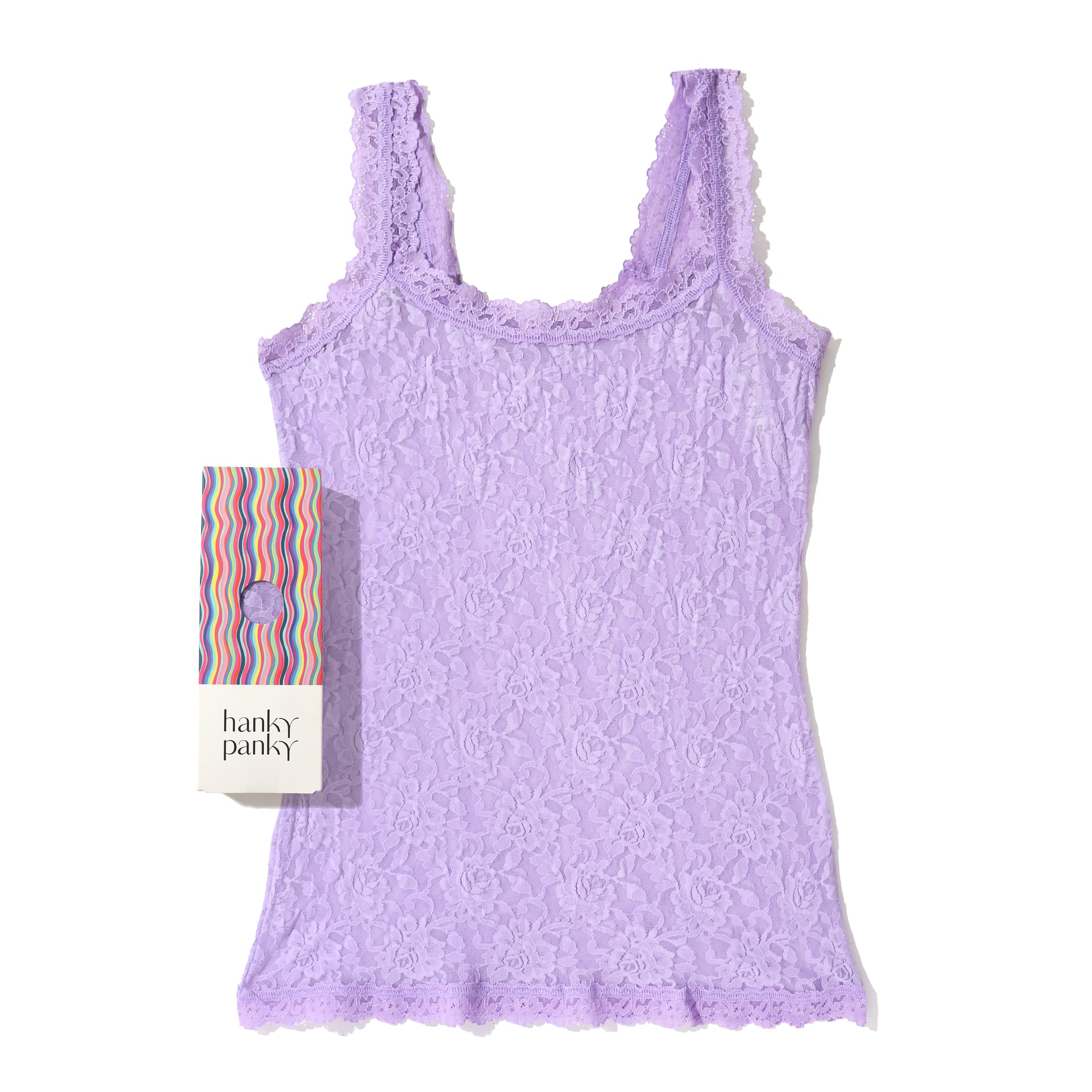 Signature Lace Unlined Camisole | Wisteria Purple