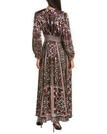 Hale Bob | Womens | Long Sleeve Amaris Maxi Dress | Black