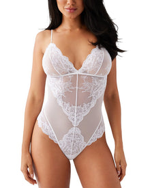 Wacoal | Womens | Vivid Attraction Lace Bodysuit | White