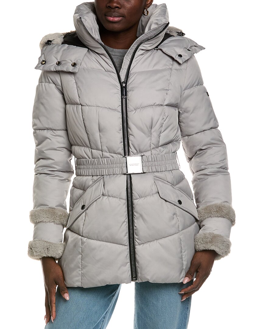 Laundry by Shelli Segal | Womens | Petal Jacket - I | Opal Grey