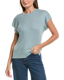 Splendid | Womens | Ribbed Top | Blue