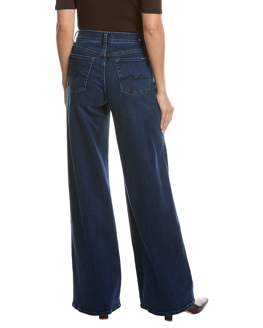 7 For All Mankind | Womens | Lotta Greencastle Wide Leg Jean | Green