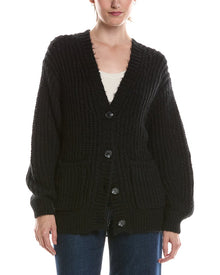 Michael Stars | Womens | Skye Grandpa Cardigan | Black