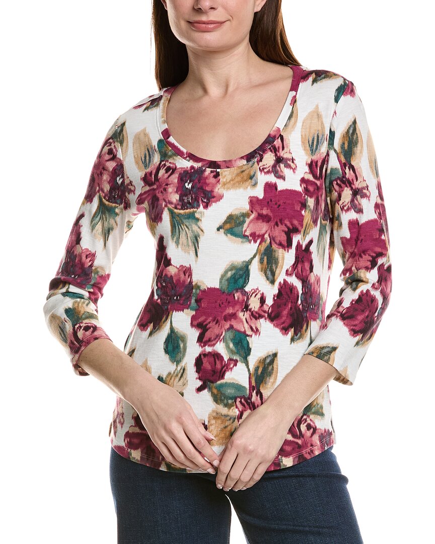 Tommy Bahama | Womens | Ashby Isles Jeweled Blooms T-Shirt | White