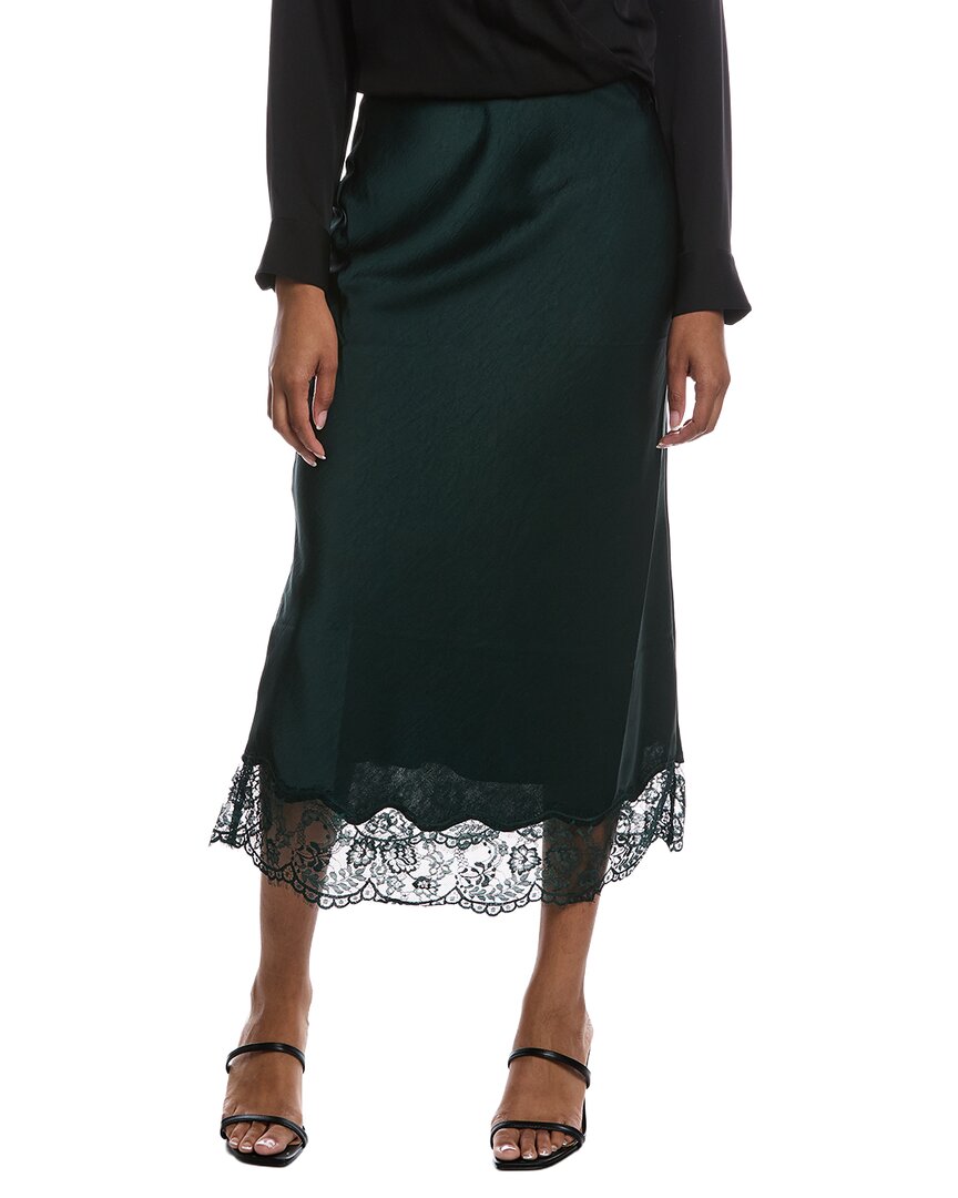 Z SUPPLY | Womens | Cinder Lace Midi Skirt - I | Green