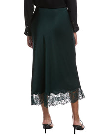 Z SUPPLY | Womens | Cinder Lace Midi Skirt - I | Green