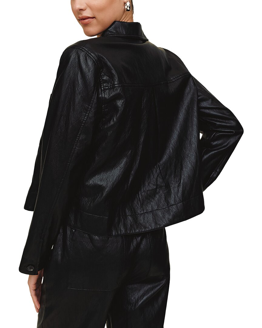 Bella Dahl | Womens | Crop Pocket Button Down | Black