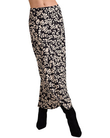 Bella Dahl | Womens | Side Slit Bias Maxi Skirt | Black