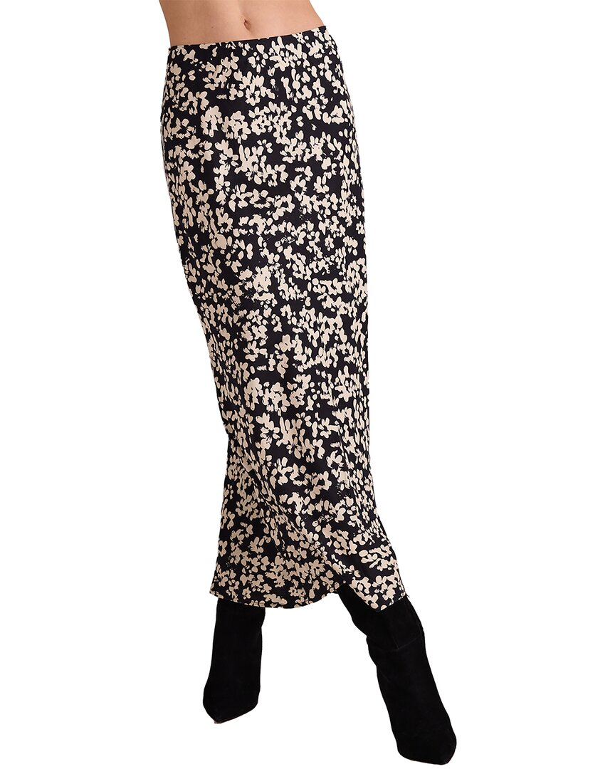 Bella Dahl | Womens | Side Slit Bias Maxi Skirt | Black