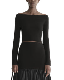A.L.C. | Womens | Jo Wool-Blend Top | Black
