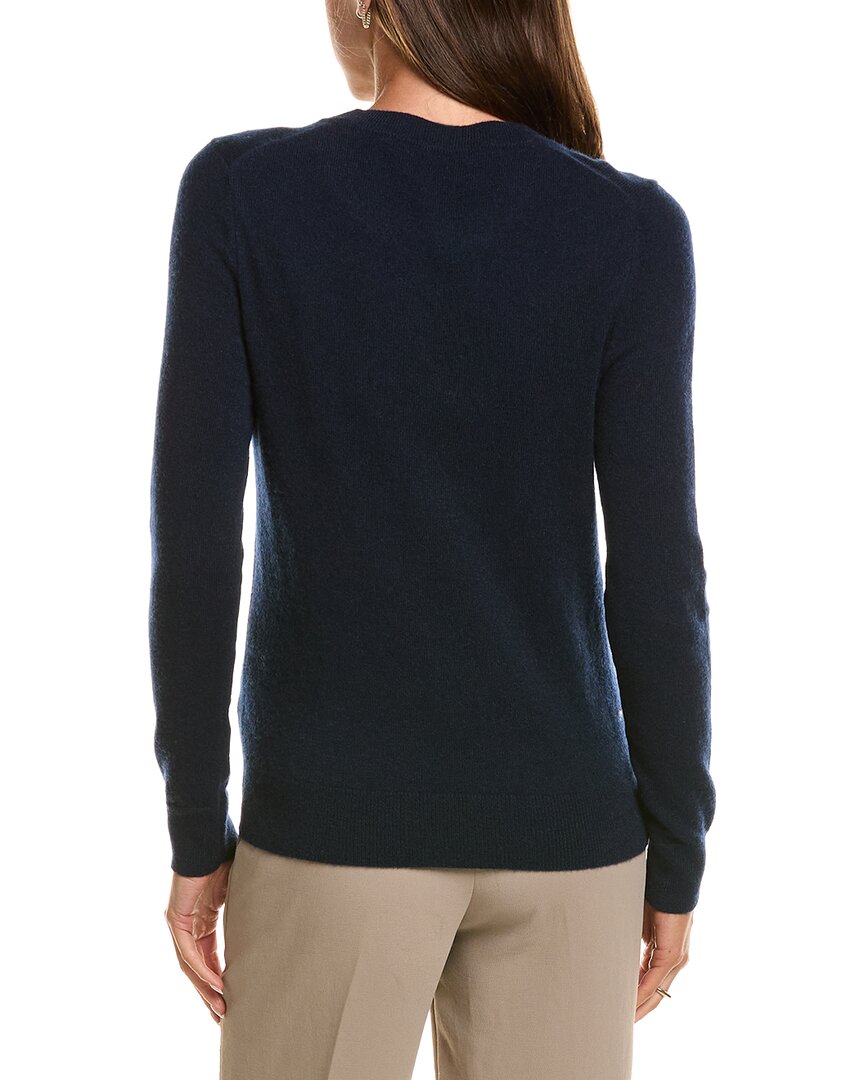 InCashmere | Womens | Basic Crewneck 100% Cashmere Sweater | Navy