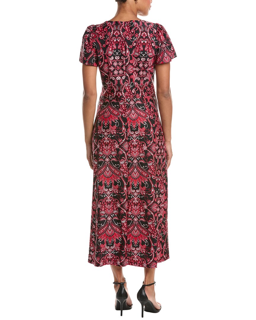 Jude Connally | Womens | Jodi Gilded Midi Dress | Brown